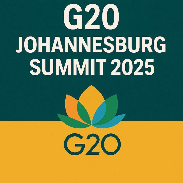 G20 Johannesburg Summit 2025