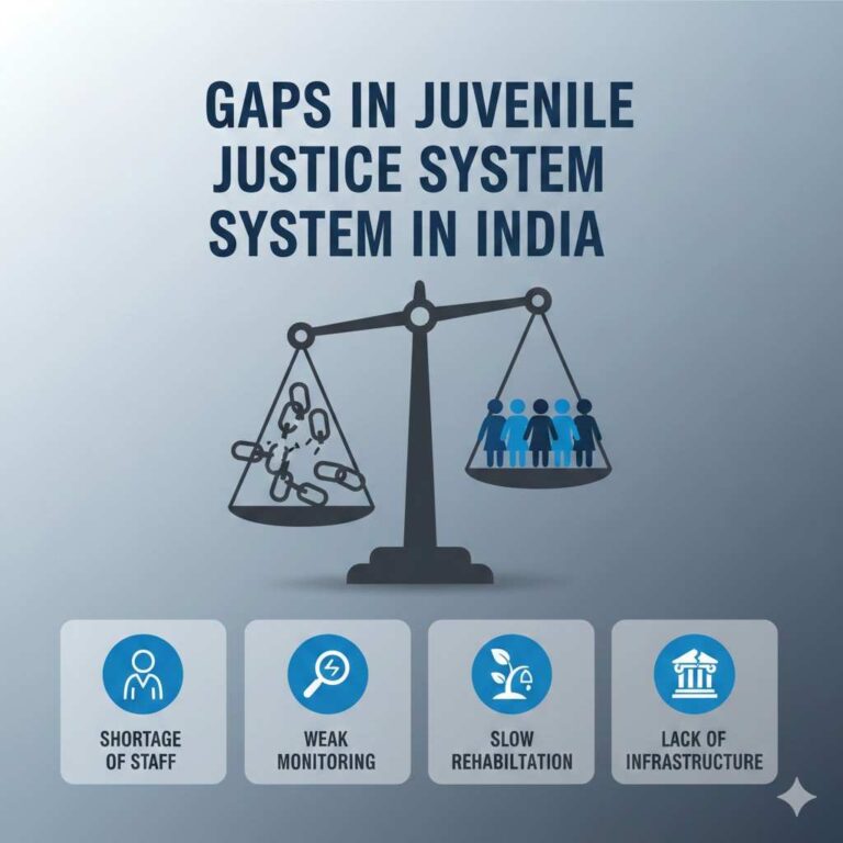Gaps in Juvenile Justice System in India