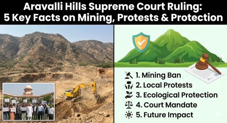 Aravalli Hills Supreme Court Ruling: 5 Key Facts on Mining, Protests & Protection - Telecast Global
