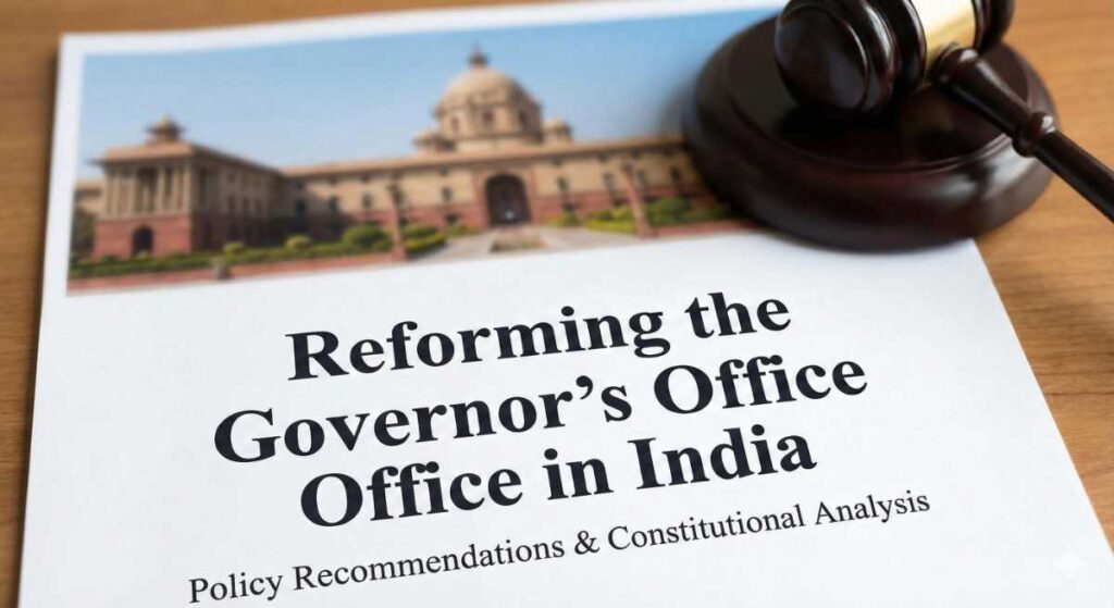 Reforming the Governor Office in India