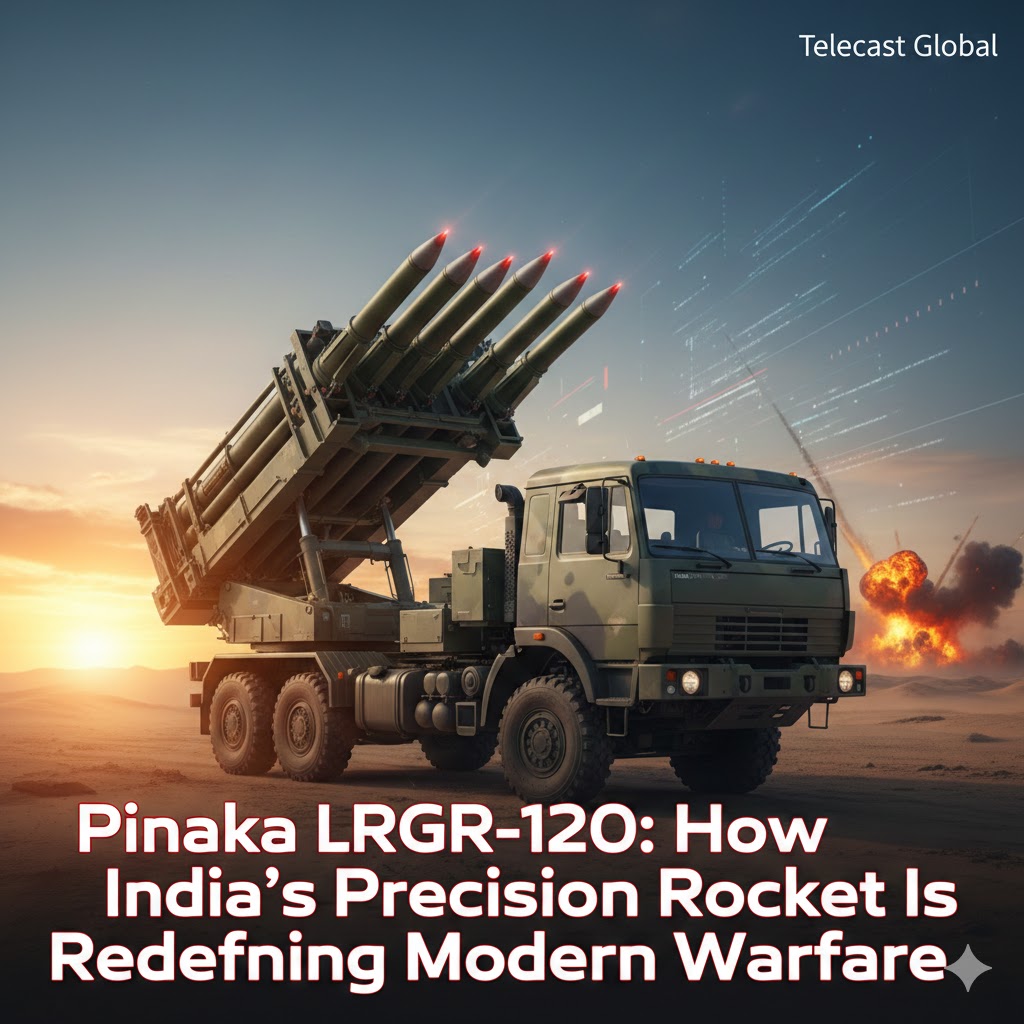 Pinaka LRGR-120: How India’s Precision Rocket Is Redefining Modern Warfare