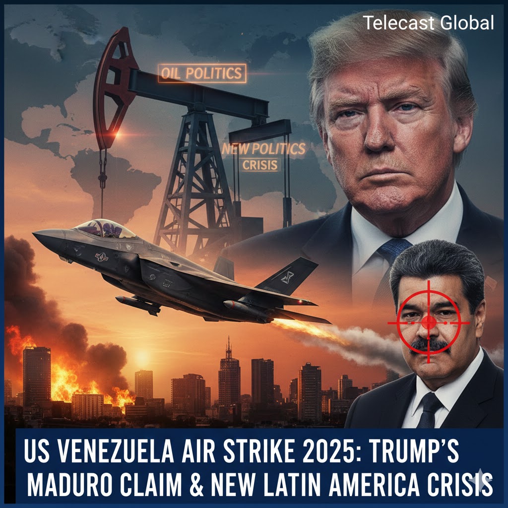 US Venezuela Air Strike 2025: Power Politics, Oil Wars, and a New Global Flashpoint