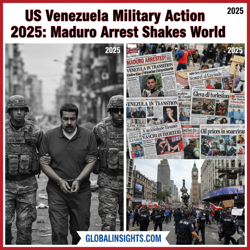US Venezuela Military Action 2025: The Night Global Power Politics Changed