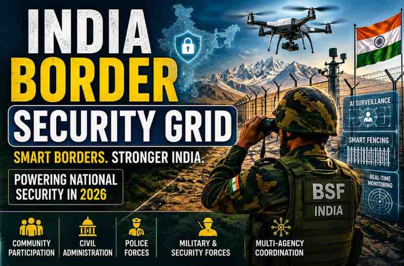 India Border Security Grid 2026: How Smart Borders, AI Surveillance, and Territorial Security Are Reshaping National Defense